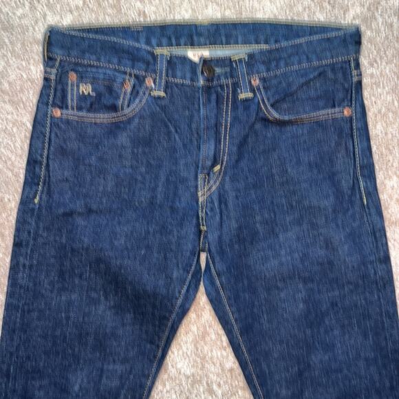 Ralph Lauren Double RL Stretch Skinny Fit Japan Woven Selvedge Denim 26 - Picture 2 of 13